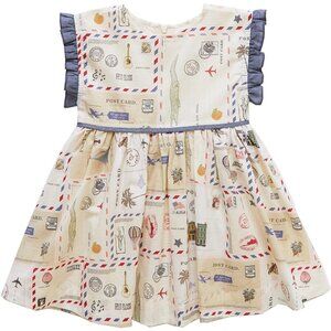 Brand New Pink Chicken Nell Dress, Vintage Postcards